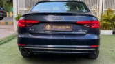 2018 Audi A4 35 TDI Premium Plus in blue — rear — Royale Dreamz, Noida