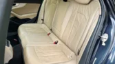 2018 Audi A4 35 TDI Premium Plus in blue — rear seats — Royale Dreamz, Noida