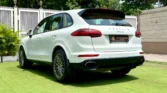 2017 Porsche Cayenne Diesel Platinum Edition — rear, left side