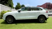2017 Porsche Cayenne Diesel Platinum Edition — side profile, left