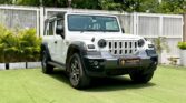 2025 Mahindra Thar Roxx MX3 RWD Diesel AT — front, left side