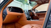 2010 Bentley Continental Flying Spur Speed 6.0 W12 — console and dashboard from the driver door