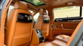2010 Bentley Continental Flying Spur Speed 6.0 W12 — rear cabin, sunroof open