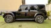 2025 Mahindra Thar Roxx MX5 Diesel AT RWD — side profile, left
